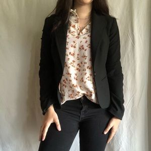 Plain Black Blazer
